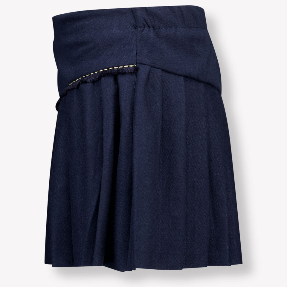 Mayoral Kids Girls Skirt Navy