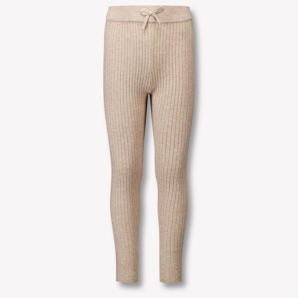 Mayoral Kids Girls Leggings in Beige