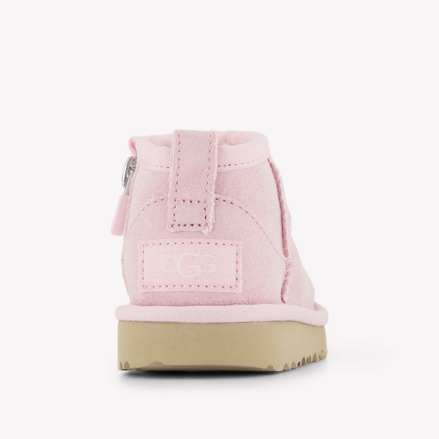 UGG Ultra mini Filles Botter Rose Léger