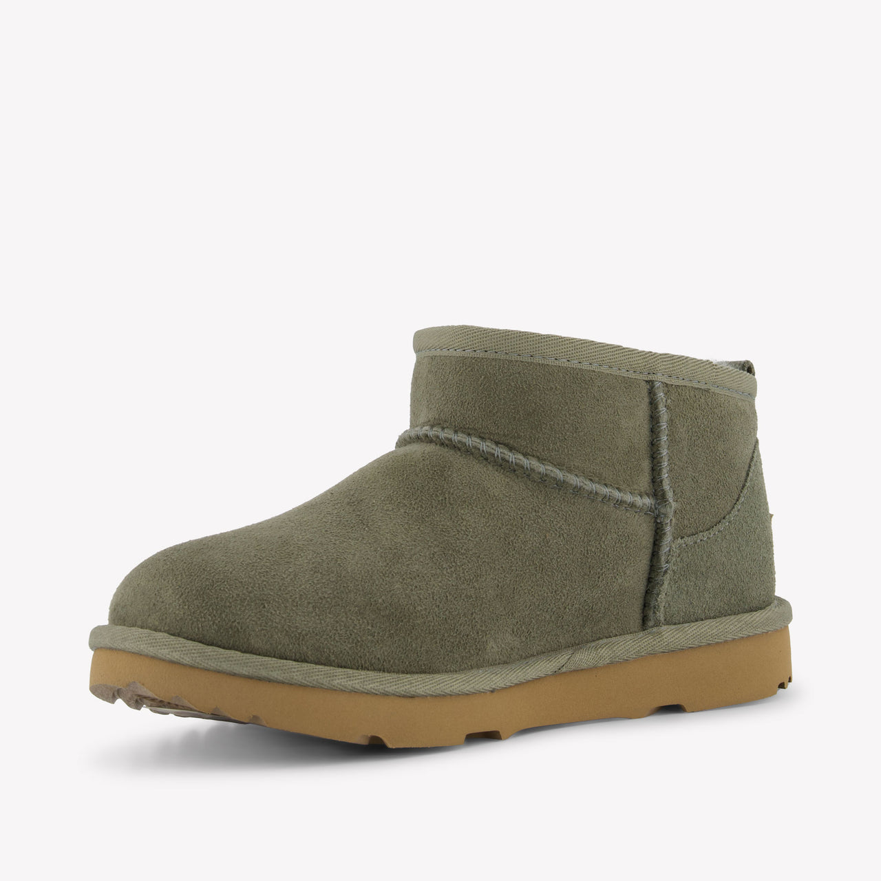 UGG Ultra mini Unisexe Bottes en olive Vert