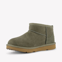 UGG Ultra mini Unisexe Bottes en olive Vert