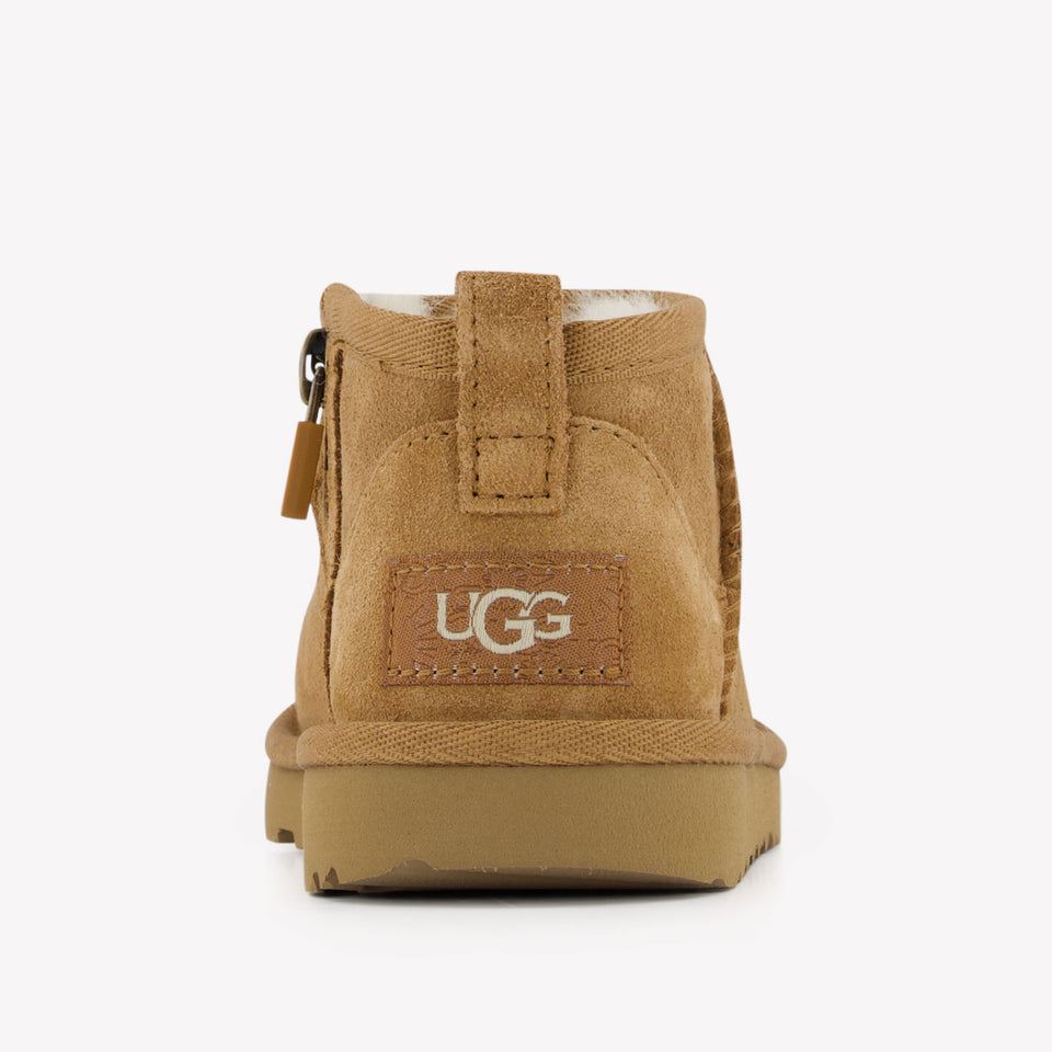 UGG Ultra Mini Unisex Stivali in Cammello