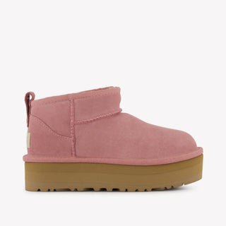 UGG Plataforma Ultra Mini Chicas Botas en Rosa