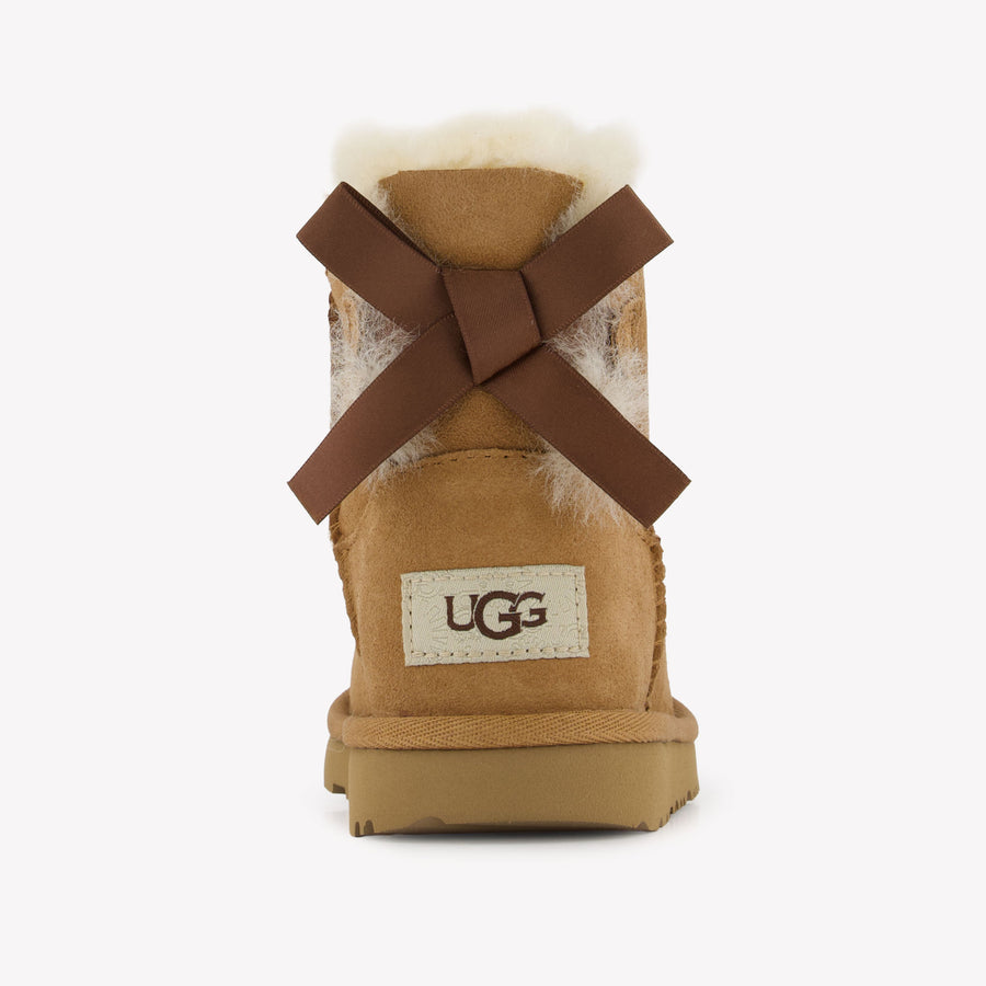 UGG Bailey Bow Mädchen Stiefel in Kamel