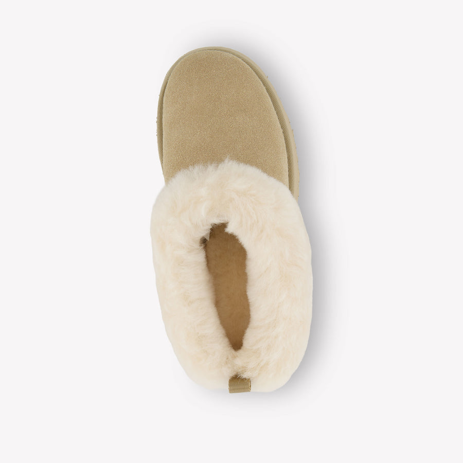 UGG Tazzelle Mädchen Hausschuhe Helles Beige
