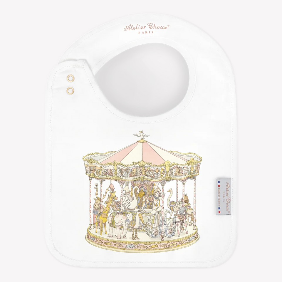 Atelier Choux Baby Girls Slab Carousel In Light Pink