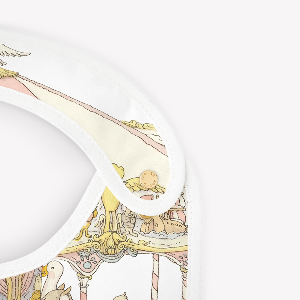 Atelier Choux Baby Girls Slab Carousel In Light Pink