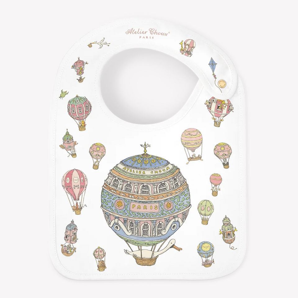 Atelier Choux Baby Slab Ballon In Weiß