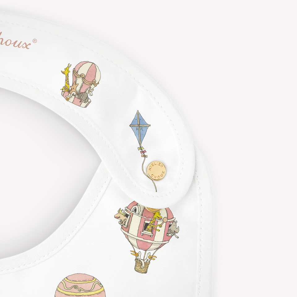 Atelier Choux Baby Slab Ballon In Weiß