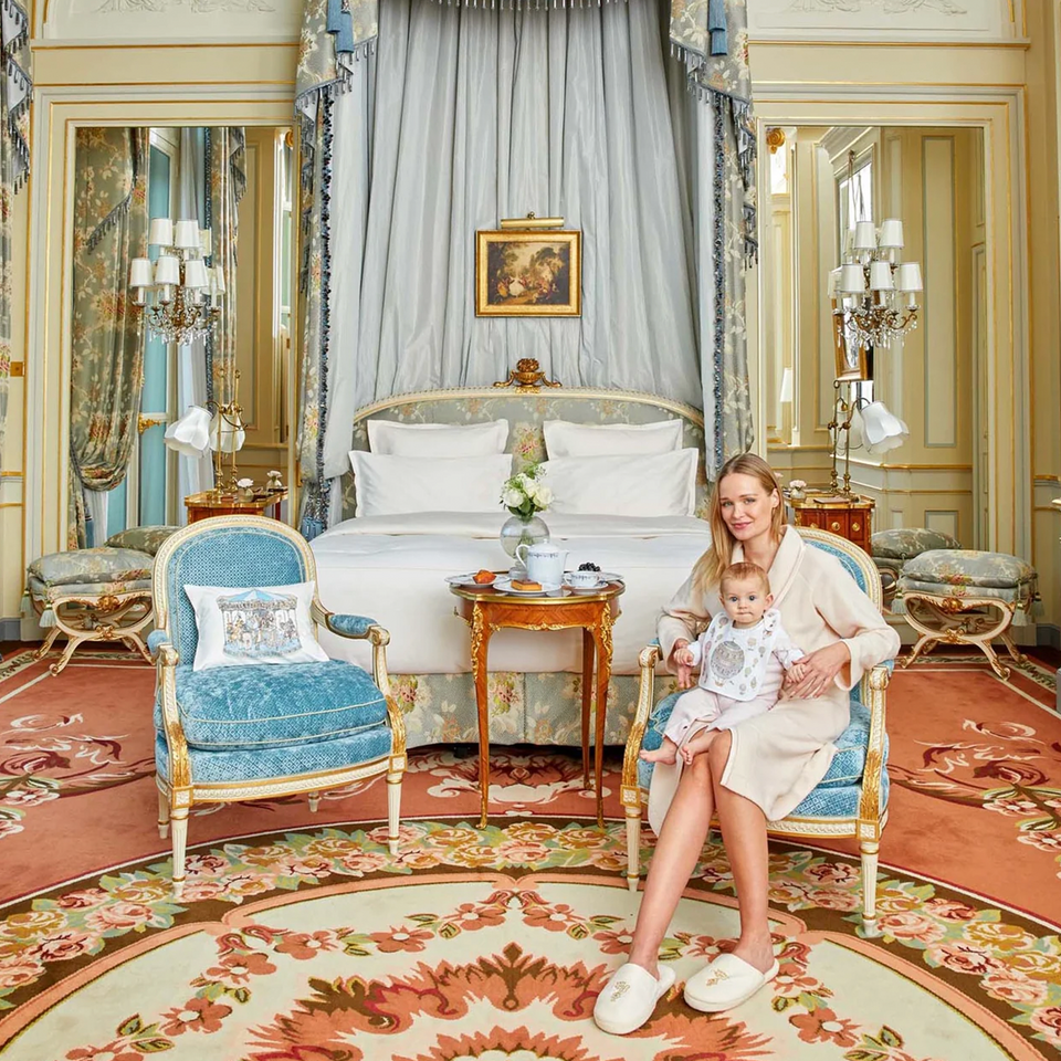 Atelier Choux Baby Slab Ballon In Weiß