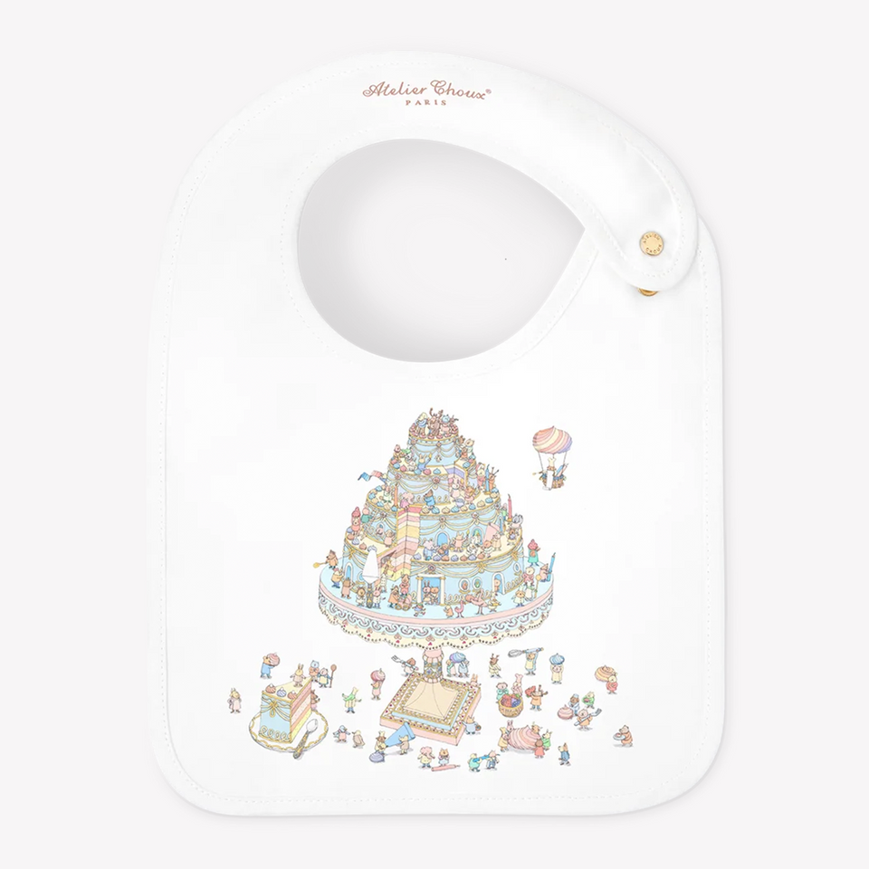 Atelier Choux Baby Slab Gateau in Wit