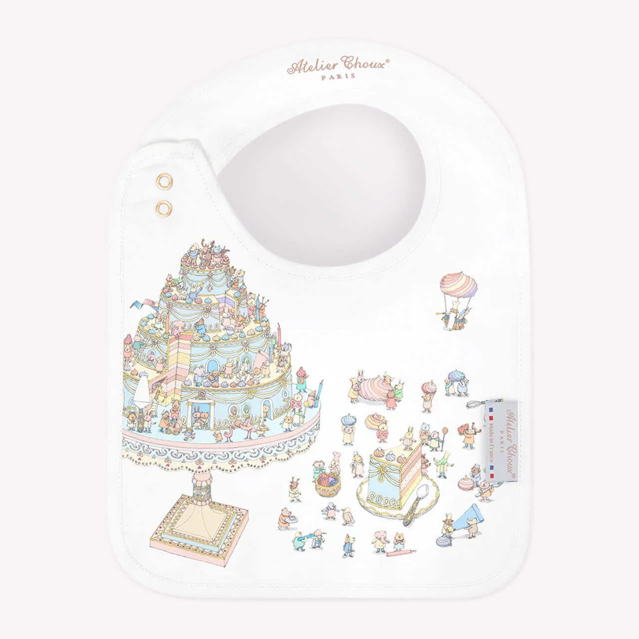Atelier Choux Baby Slab Gateau in Weiß
