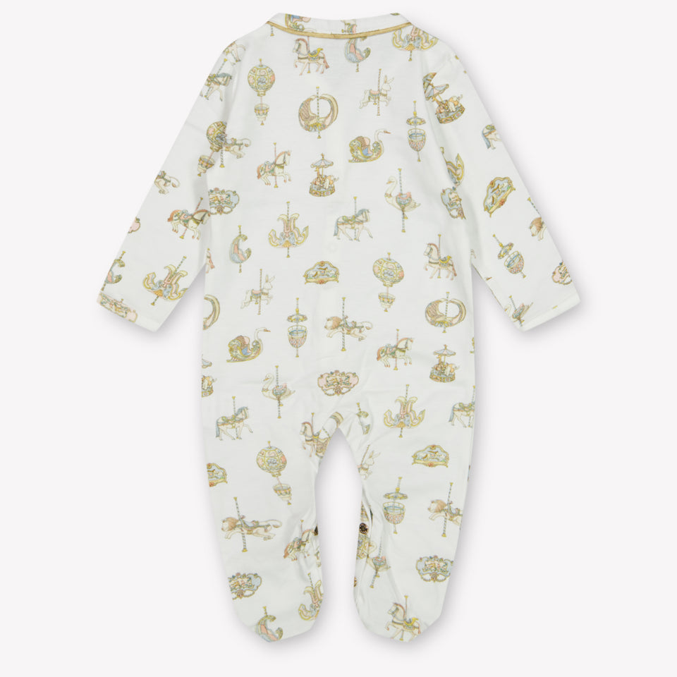 Atelier Choux Baby Unisex Traje de caja Blanco
