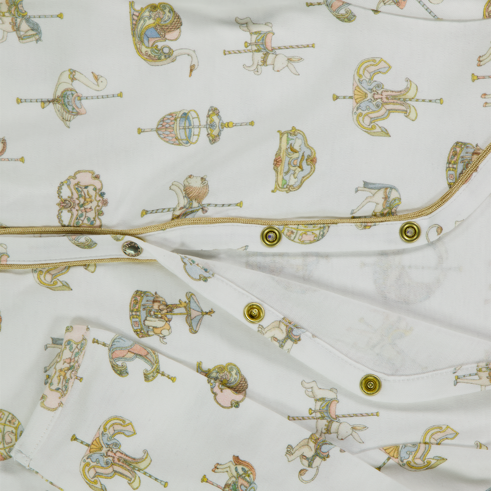 Atelier Choux Baby Unisex Traje de caja Blanco