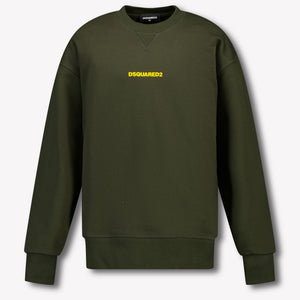 Dsquared2 Kinder Unisex -Pullover in Armee