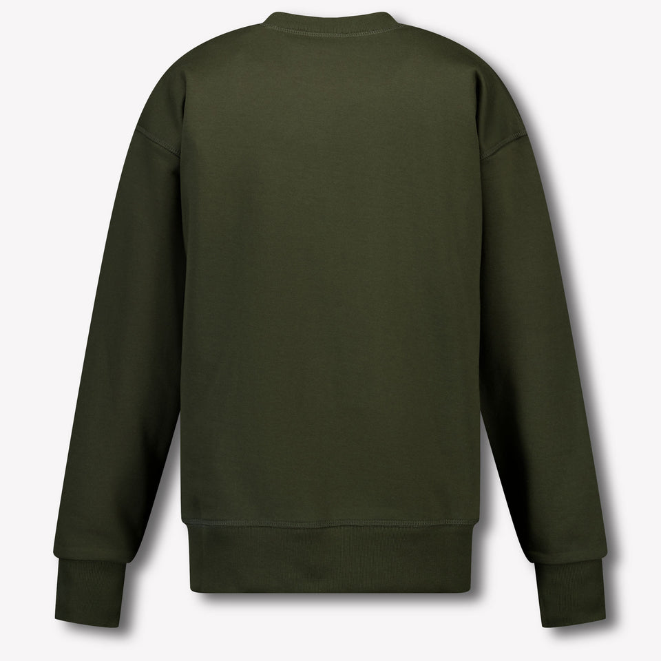 Dsquared2 Kinder Unisex Trui In Army