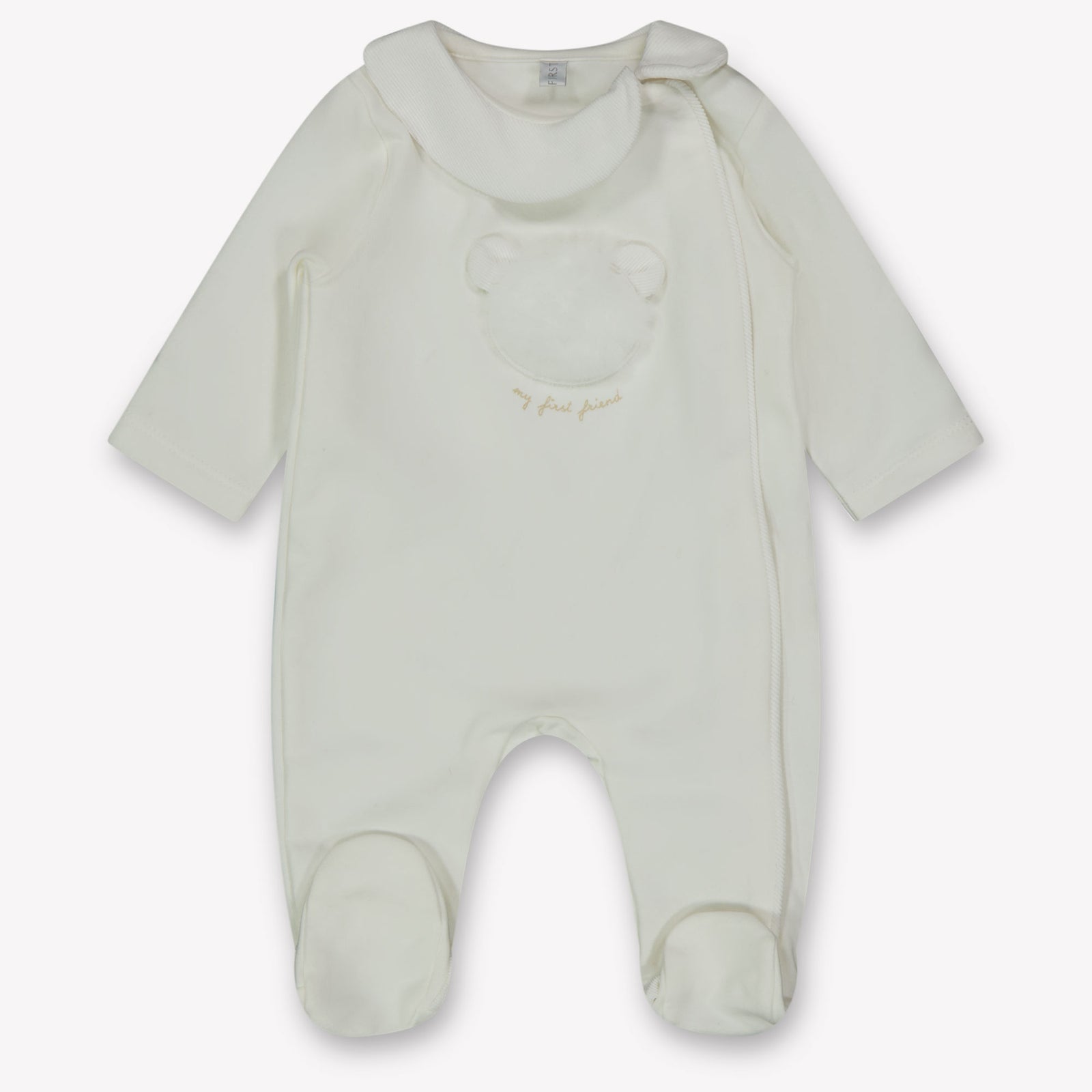 First Bambino Unisex Tuta in scatola Off White
