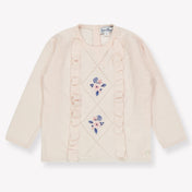 Tartine et chocolaat bébé Filles Pull Rose Léger