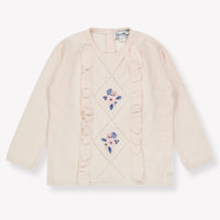Tartine et chocolaat bébé Filles Pull Rose Léger