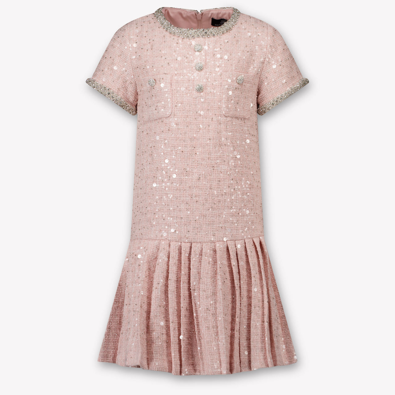 Prinsessefin Enfant Filles Robe Rose Léger