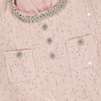 Prinsessefin Enfant Filles Robe Rose Léger