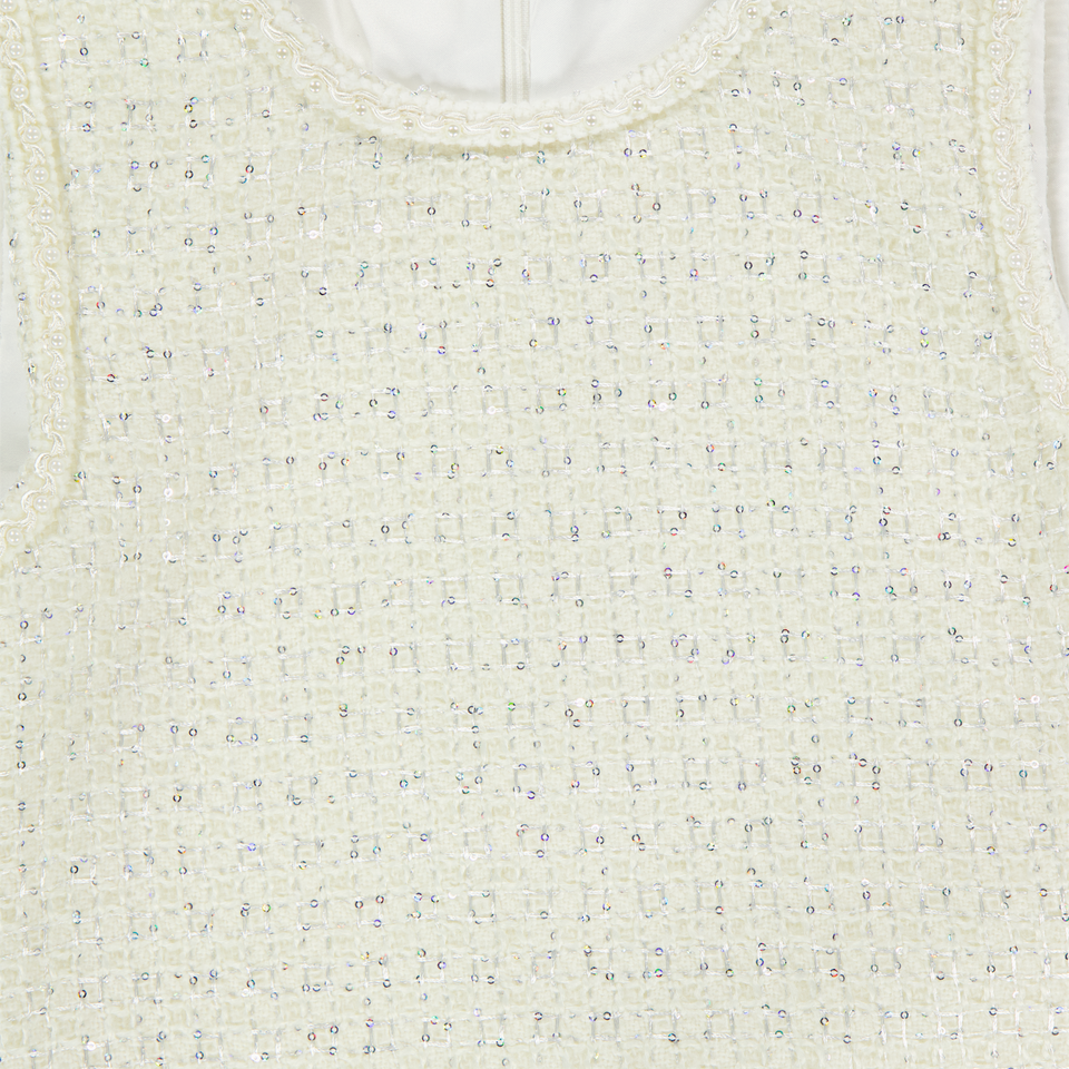 Prinsessefin Enfant Filles Habiller en blanc