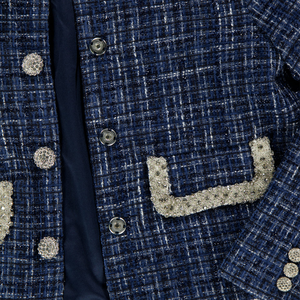 Prinsessefin Kinder Meisjes Colbert In Navy