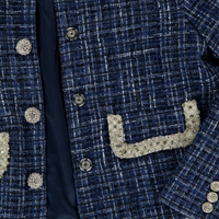 Prinsessefin Enfant Filles Veste Navy