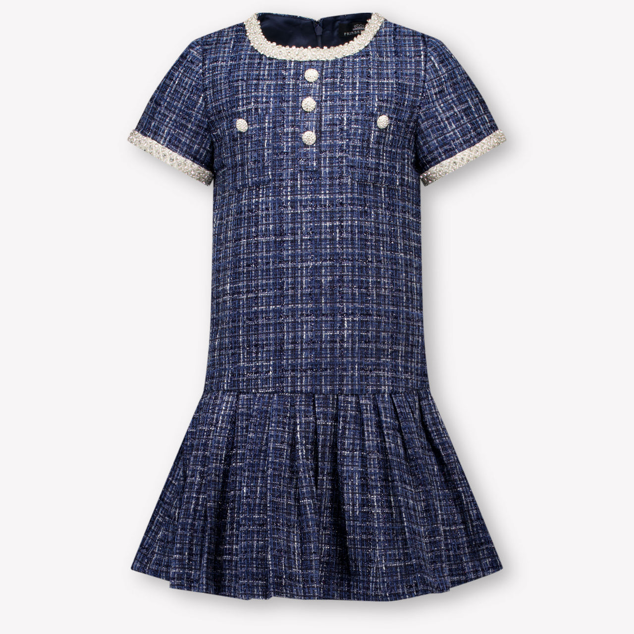 Prinsessefin Enfant Filles Robe Navy
