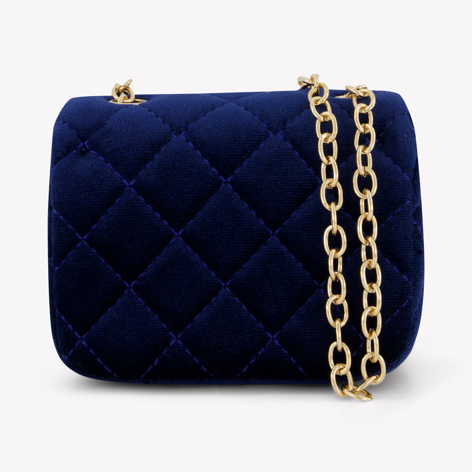 Prinsessefin Kinder Mädchen Eintacken Marineblau