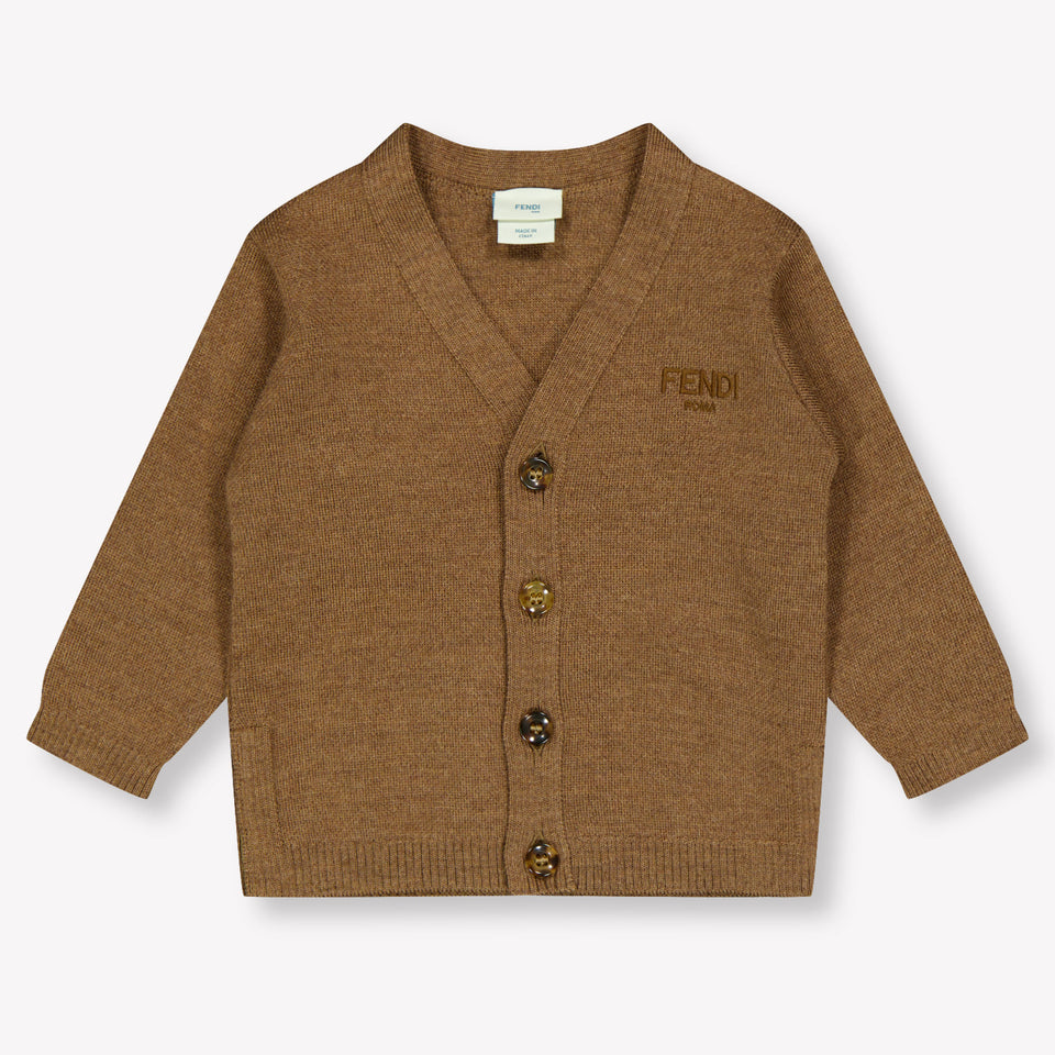 Fendi Baby Unisex Vest Camel