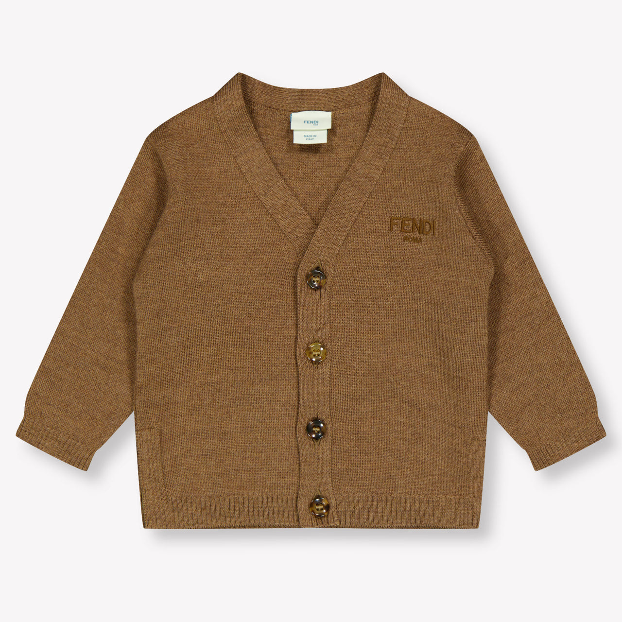Fendi Bébé Unisexe Gilet Camel