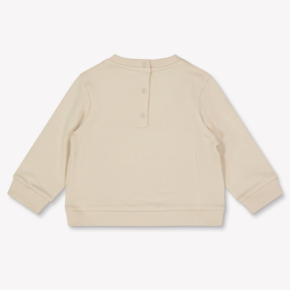 Fendi Baby Unisex Sweater in Light Beige
