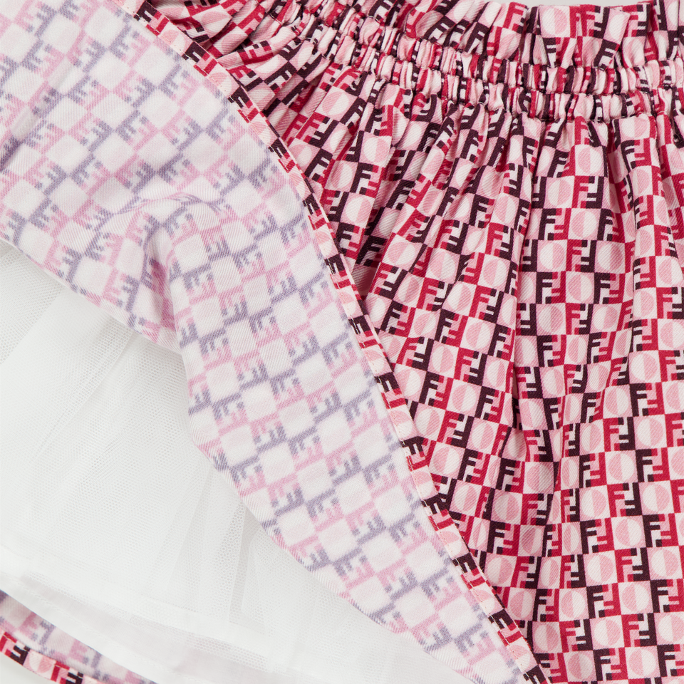 Fendi Bébé Filles Jupe Rose