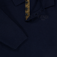 Fendi Baby Jongens Vest In Navy