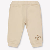 Fendi Bébé Unisexe Pantalon Beige Clair