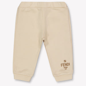 Fendi Bébé Unisexe Pantalon Beige Clair