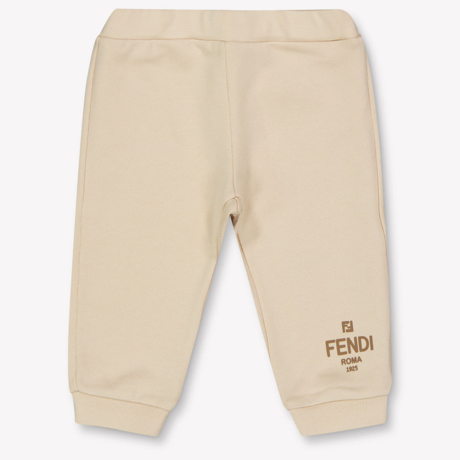 Fendi Bébé Unisexe Pantalon Beige Clair