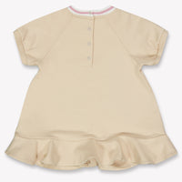Fendi Bébé Filles Robe Beige Clair