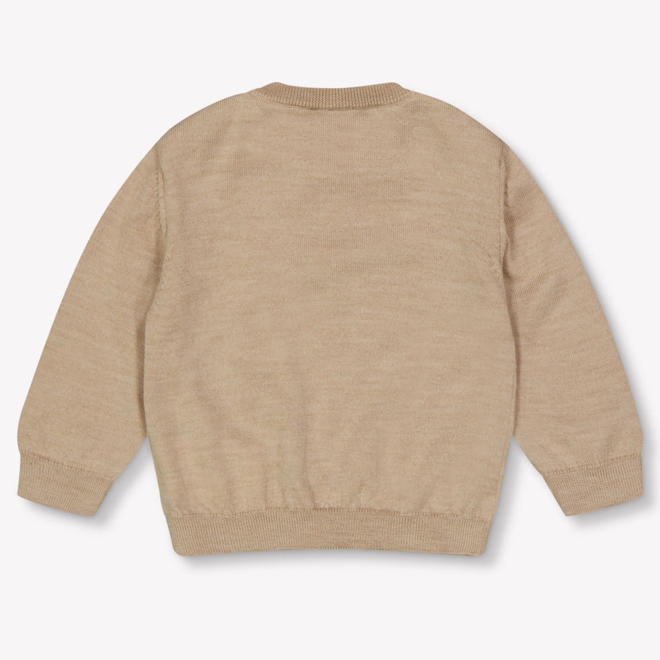 Fendi Baby Unisex Pullover in Helles Beige