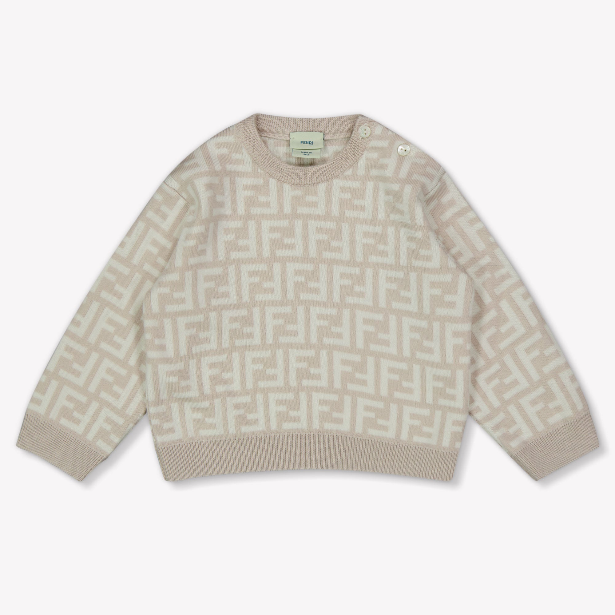 Fendi Baby Unisex Sweater in Gray