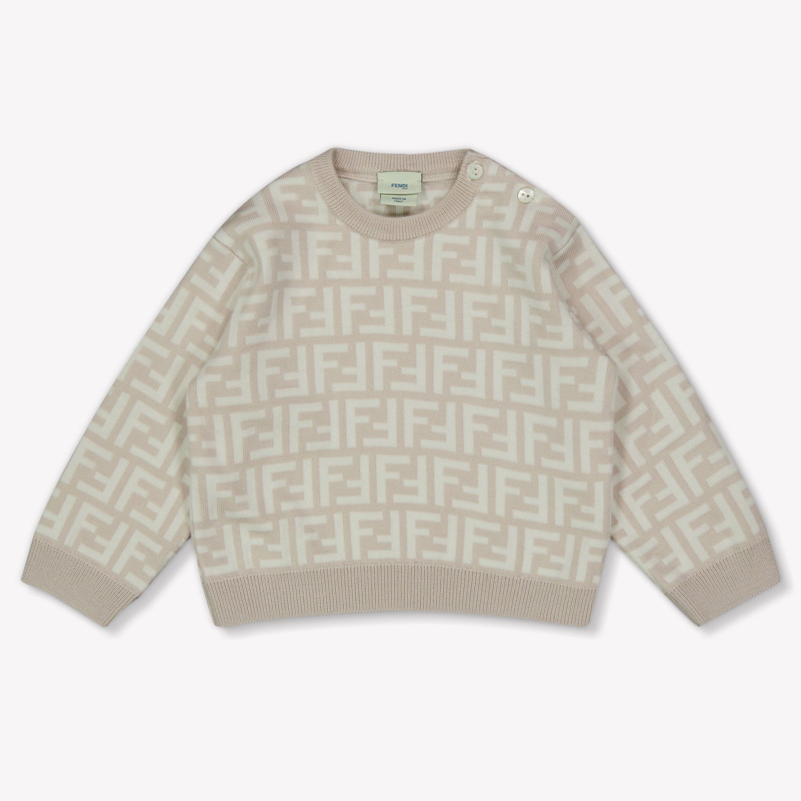 Fendi Baby Unisex Sweater in Gray