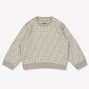Fendi Baby Unisex Pullover in Grau