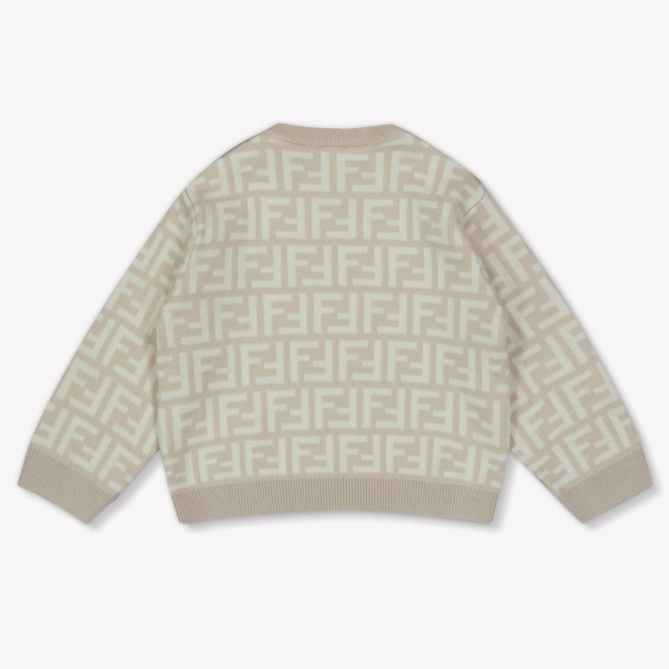 Fendi Baby Unisex Pullover in Grau