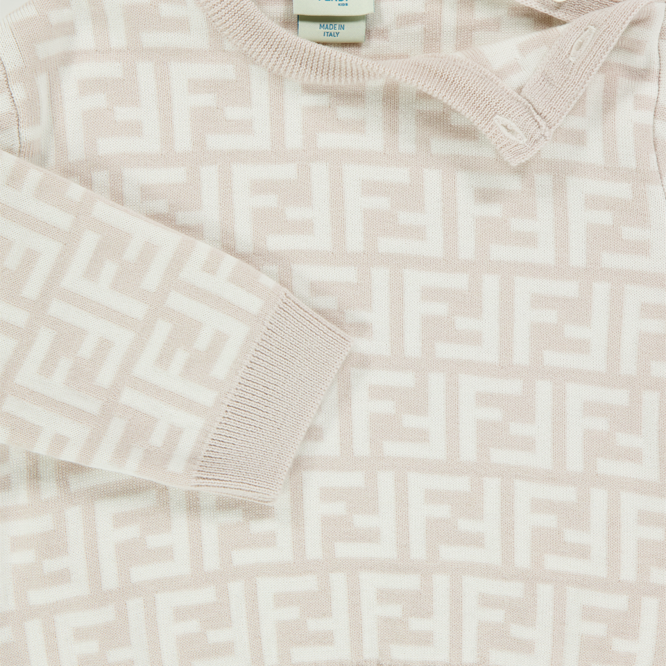 Fendi Baby Unisex Pullover in Grau