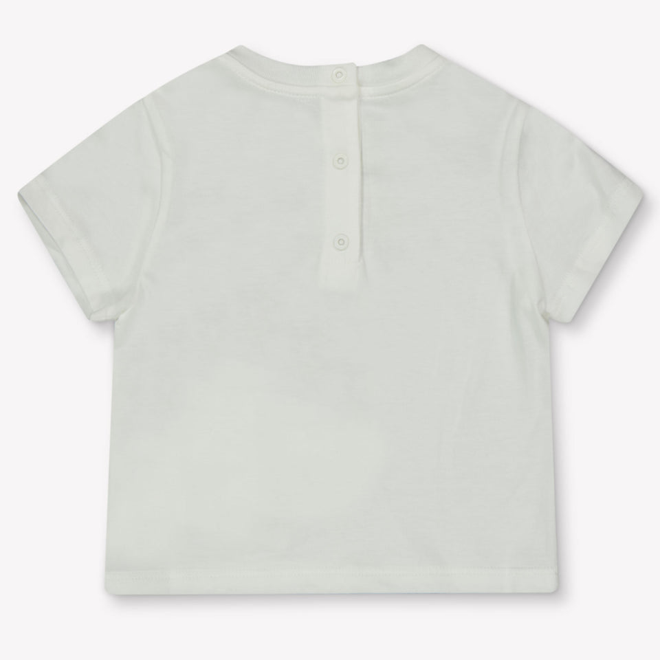Fendi Baby Unisex T-Shirt in Weiß