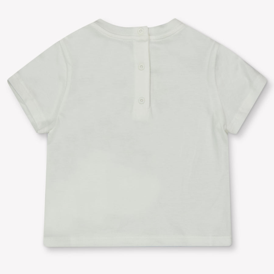 Fendi Bebé Unisex T-shirt in Blanco
