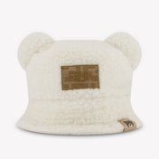 Fendi Bambino Unisex Cappello in Off White