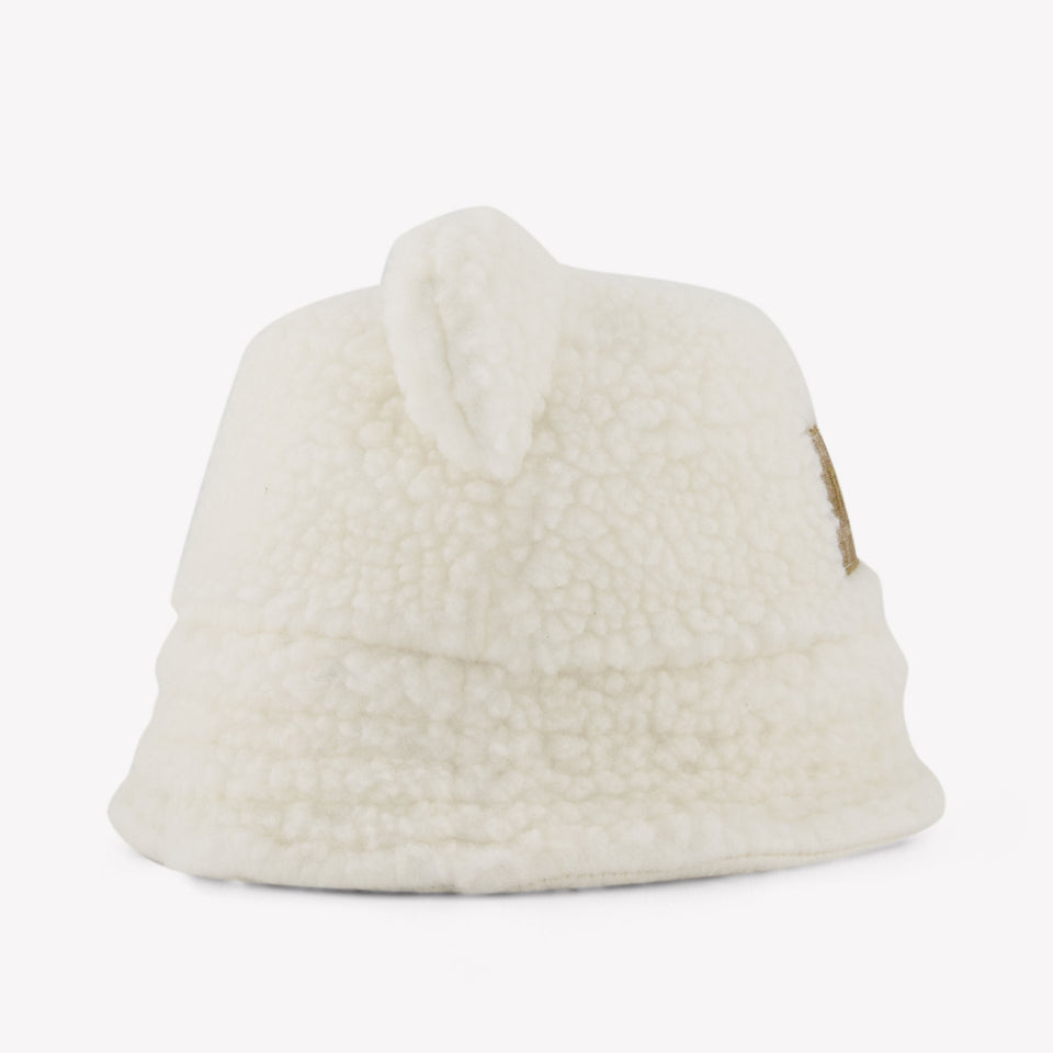 Fendi Bambino Unisex Cappello in Off White