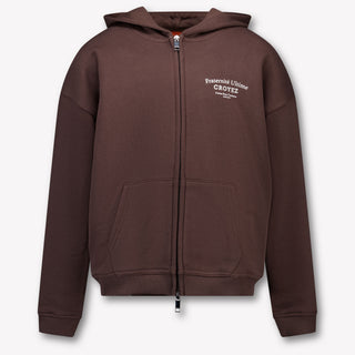 CROYEZ KINDER Garçons Gilet Marron